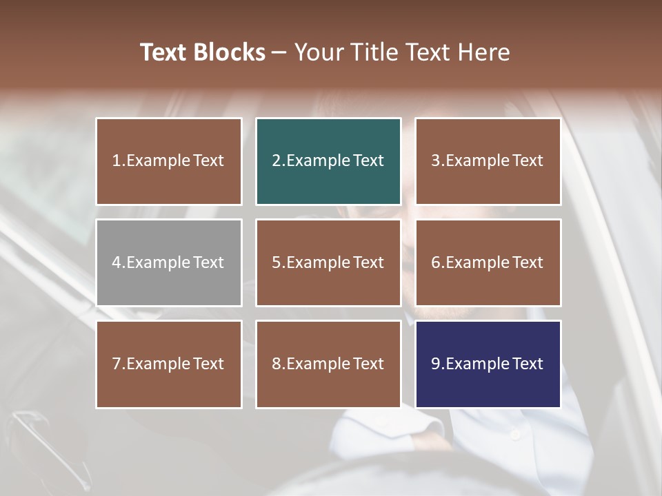 Sell Happy Businessman PowerPoint Template