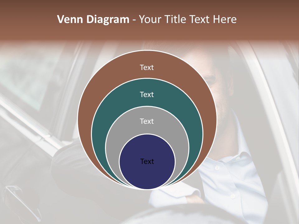 Sell Happy Businessman PowerPoint Template