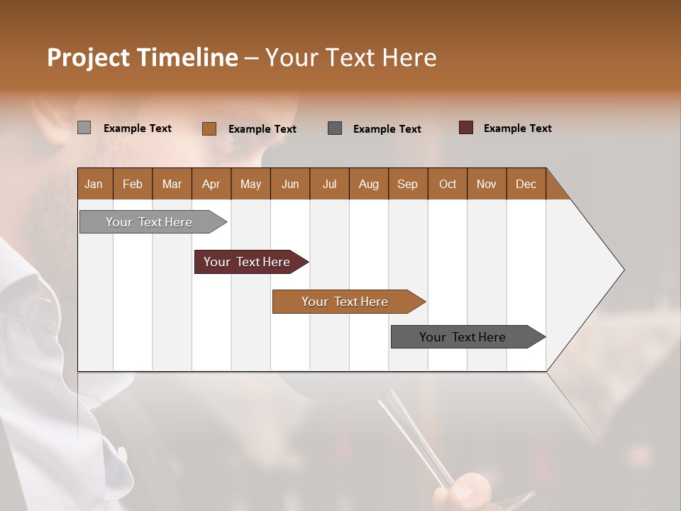 A Man Drinking A Glass Of Red Wine PowerPoint Template
