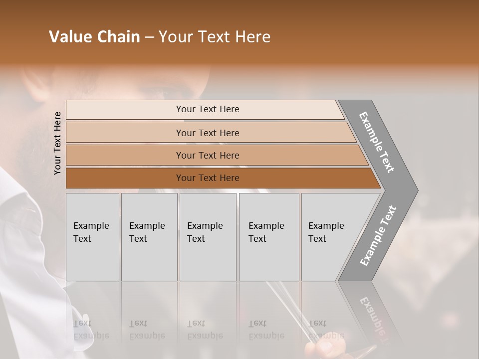 A Man Drinking A Glass Of Red Wine PowerPoint Template