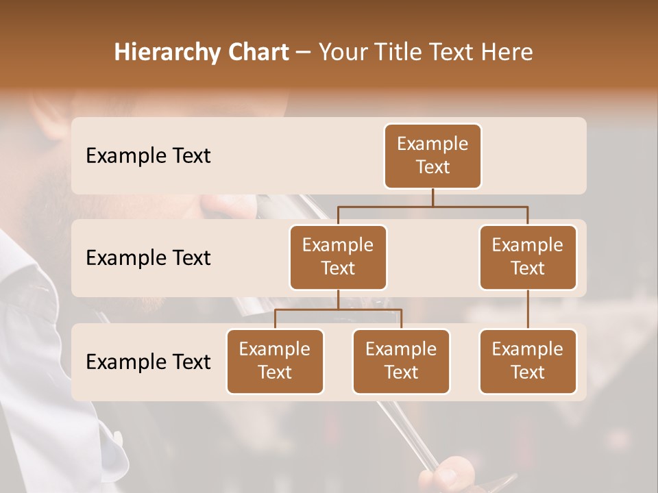 A Man Drinking A Glass Of Red Wine PowerPoint Template