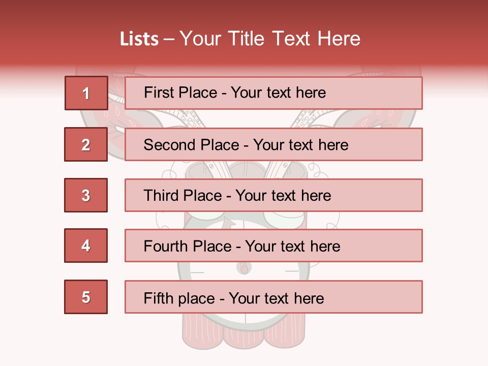 Vector Organ Urinary PowerPoint Template