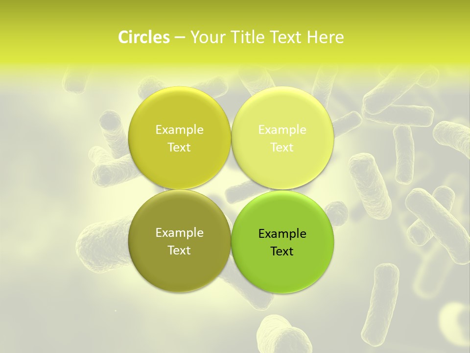 Organism Life Microbiology PowerPoint Template