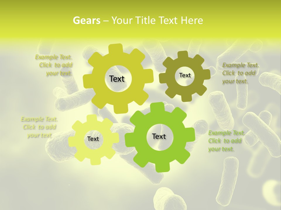 Organism Life Microbiology PowerPoint Template