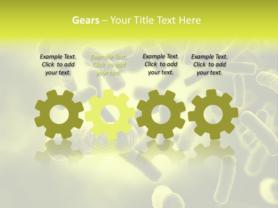 Organism Life Microbiology PowerPoint Template