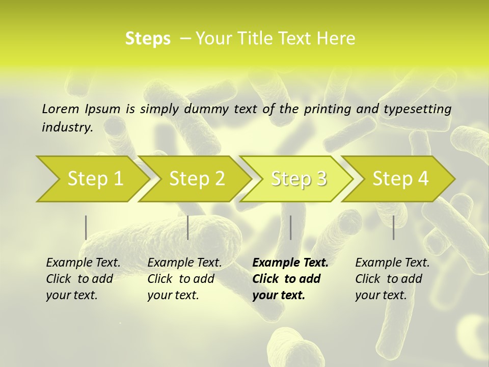 Organism Life Microbiology PowerPoint Template
