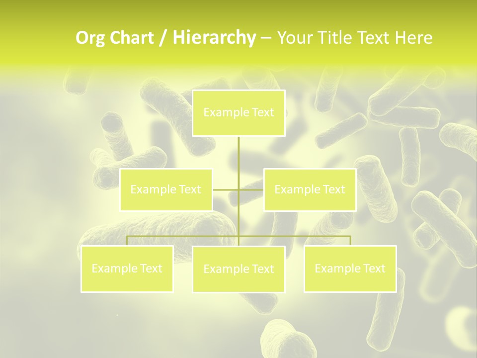 Organism Life Microbiology PowerPoint Template