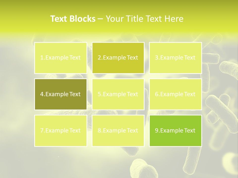Organism Life Microbiology PowerPoint Template