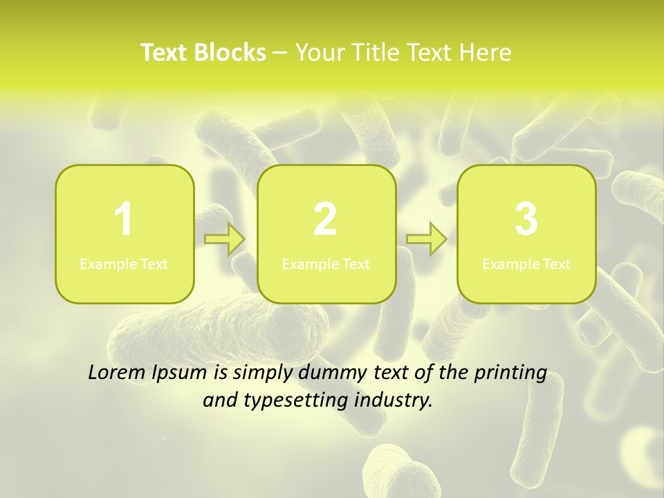 Organism Life Microbiology PowerPoint Template