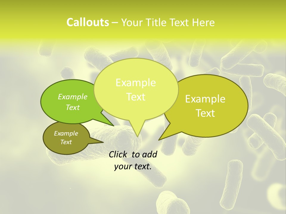 Organism Life Microbiology PowerPoint Template