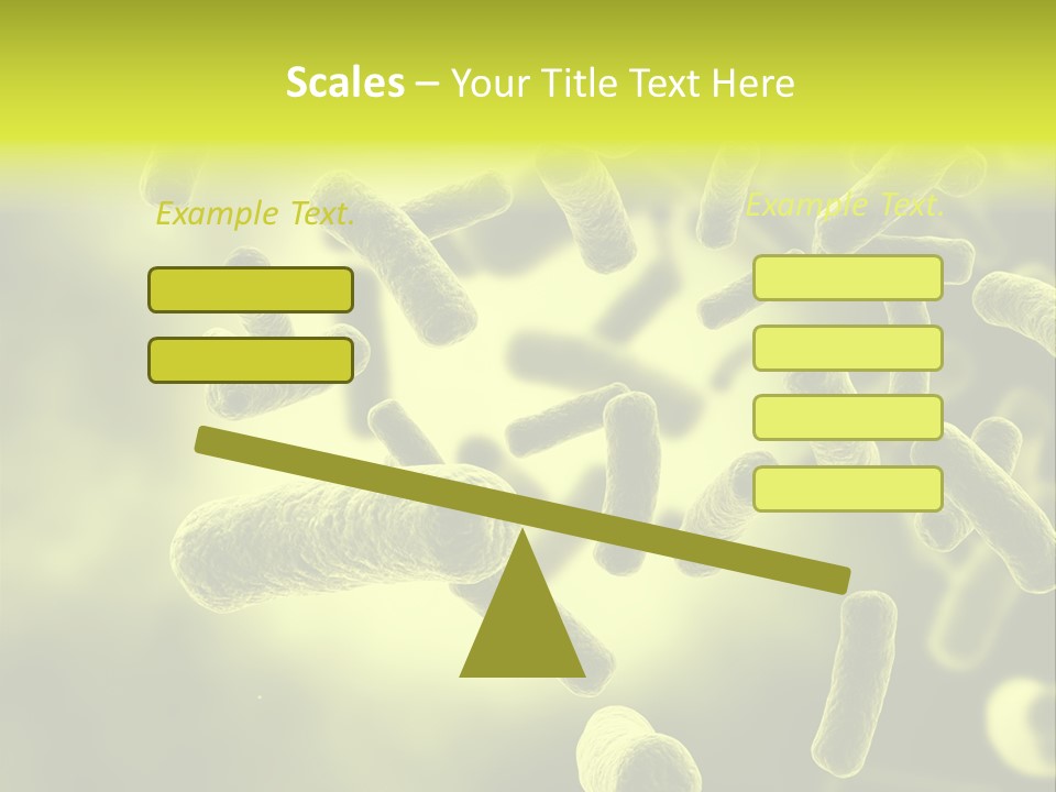 Organism Life Microbiology PowerPoint Template
