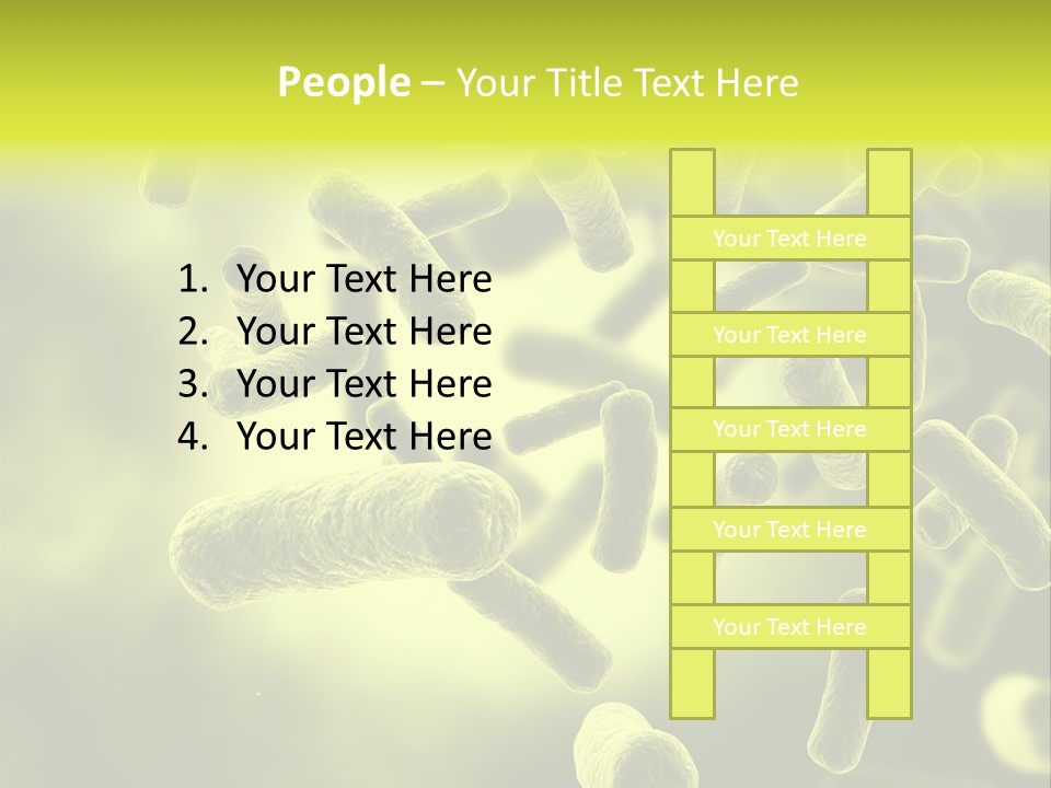 Organism Life Microbiology PowerPoint Template