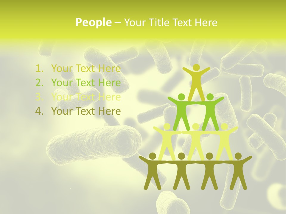 Organism Life Microbiology PowerPoint Template