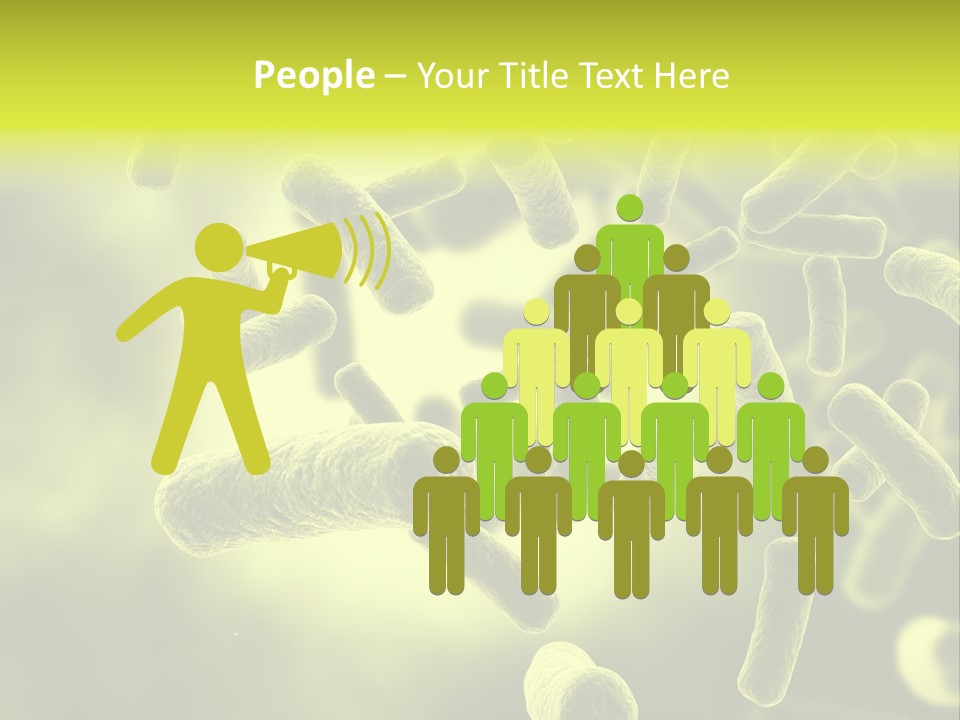 Organism Life Microbiology PowerPoint Template