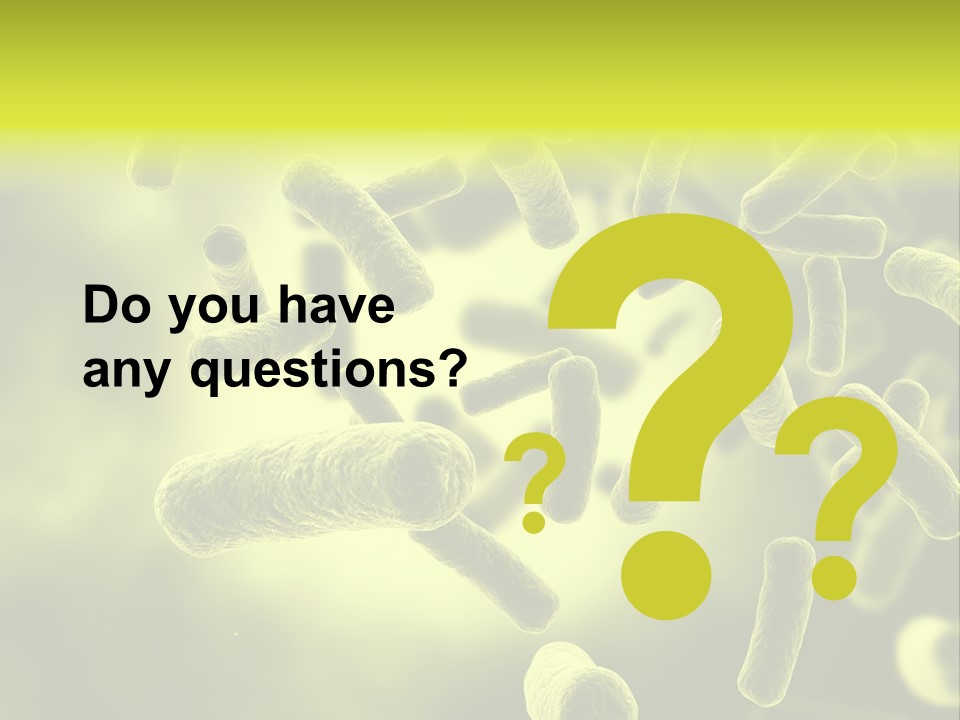 Organism Life Microbiology PowerPoint Template