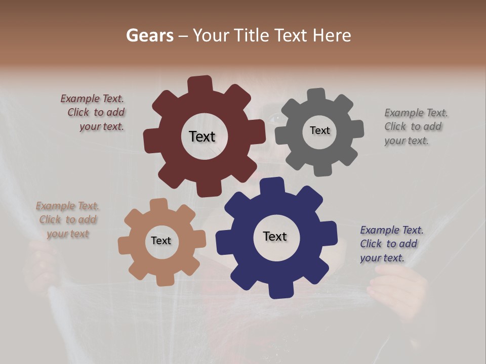 Light Vampire Background PowerPoint Template