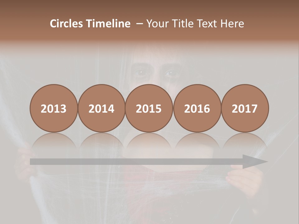 Light Vampire Background PowerPoint Template