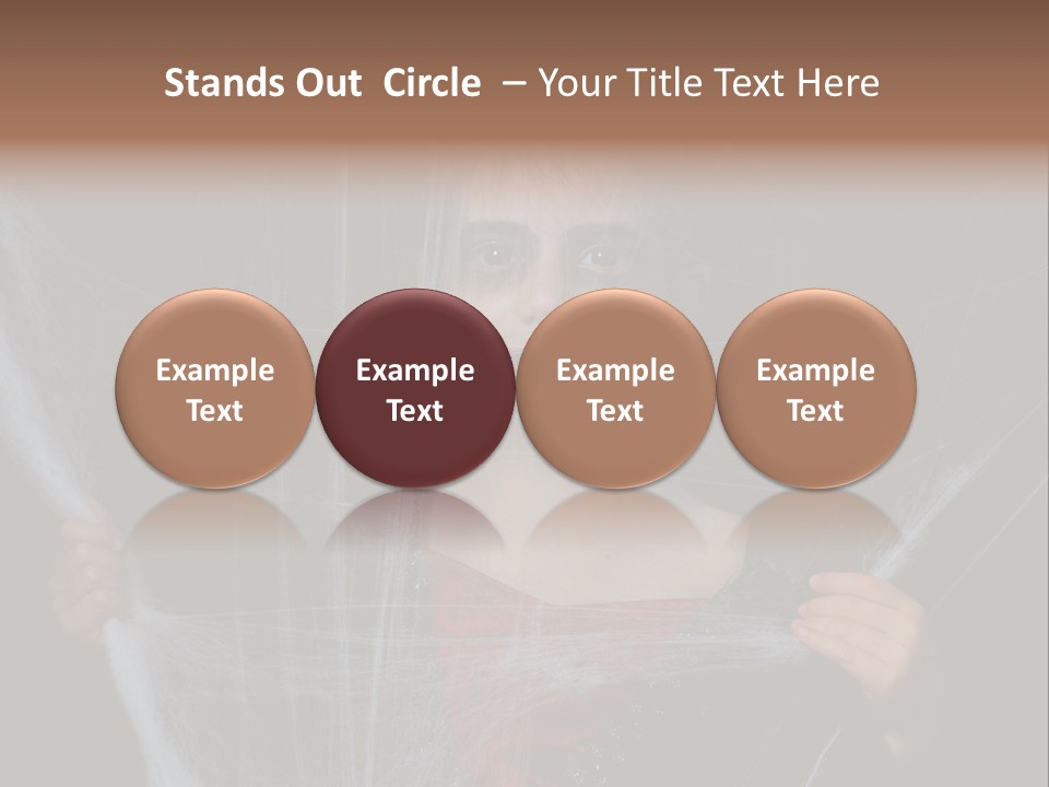 Light Vampire Background PowerPoint Template