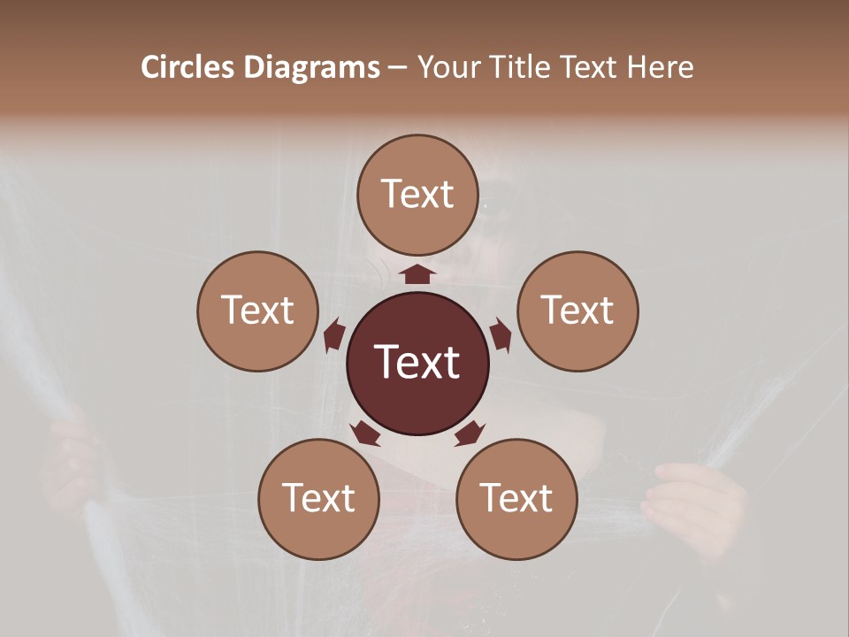 Light Vampire Background PowerPoint Template