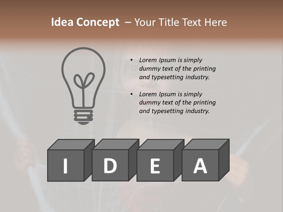 Light Vampire Background PowerPoint Template