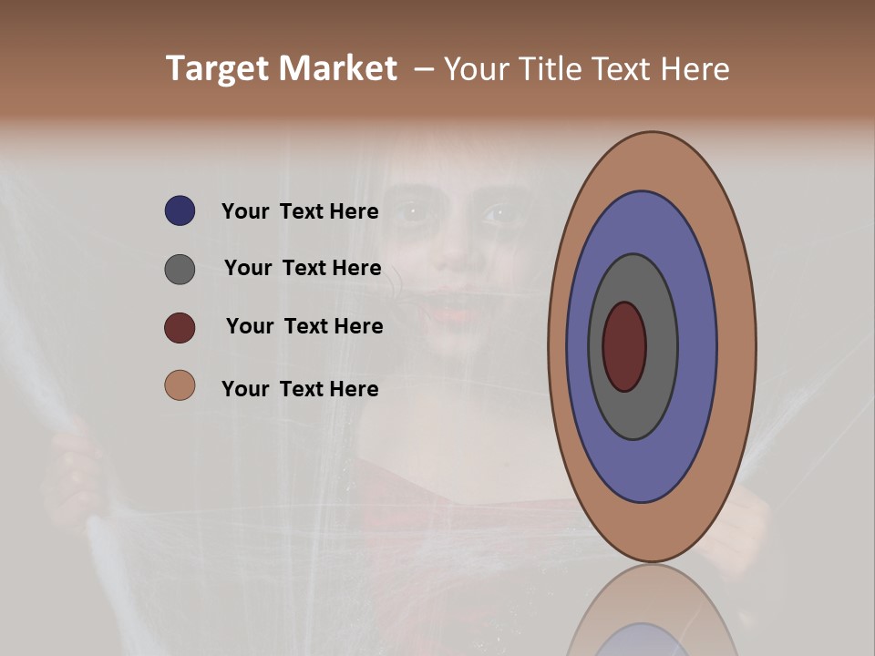 Light Vampire Background PowerPoint Template