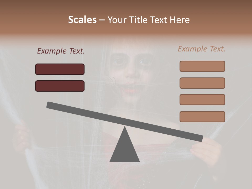 Light Vampire Background PowerPoint Template