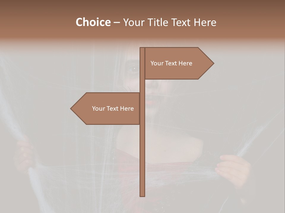 Light Vampire Background PowerPoint Template