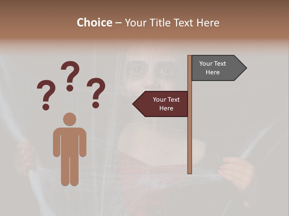 Light Vampire Background PowerPoint Template