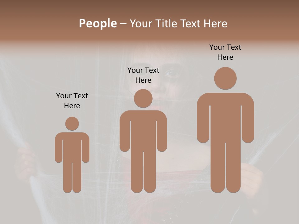 Light Vampire Background PowerPoint Template