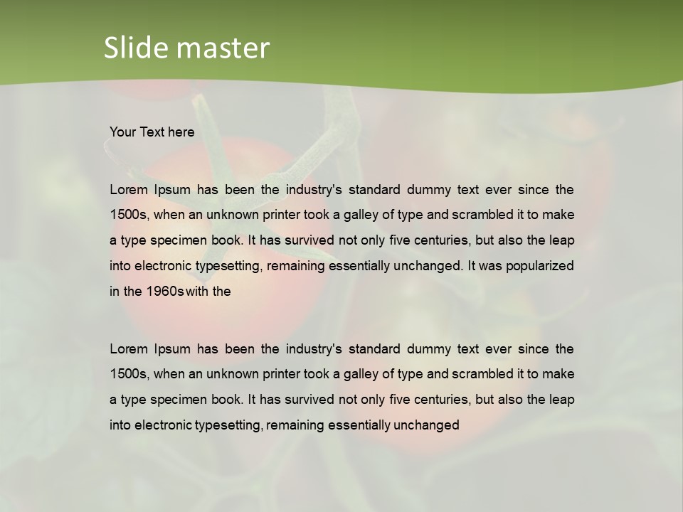 Agronomy Greenhouse Prolific PowerPoint Template