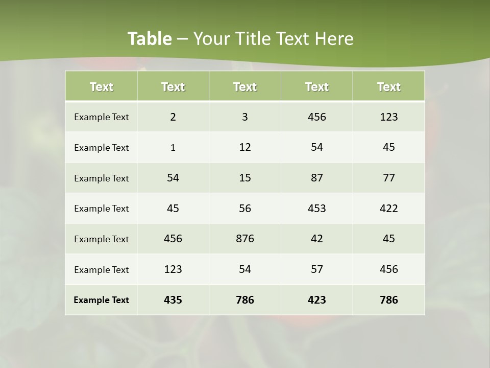 Agronomy Greenhouse Prolific PowerPoint Template