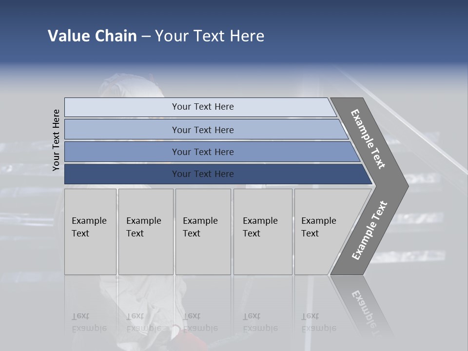 Workwear Worker Gun PowerPoint Template