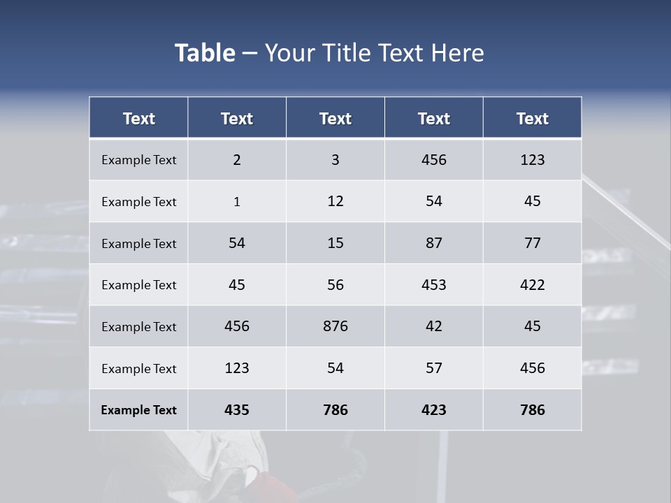 Workwear Worker Gun PowerPoint Template