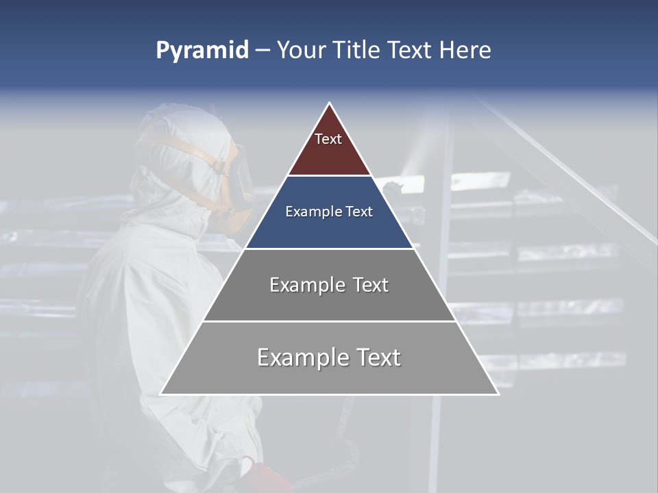 Workwear Worker Gun PowerPoint Template