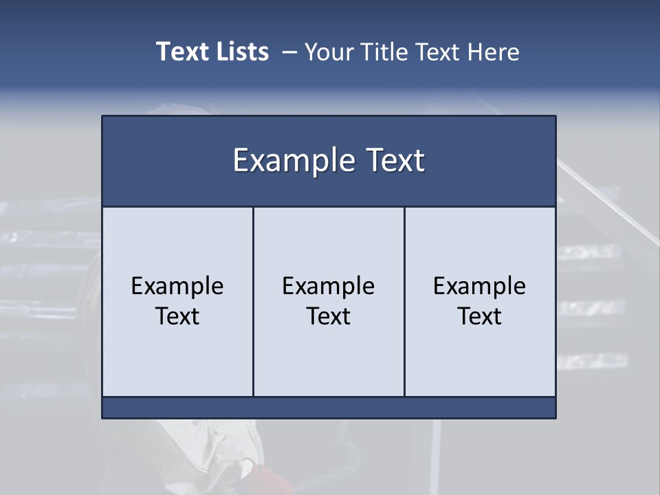 Workwear Worker Gun PowerPoint Template