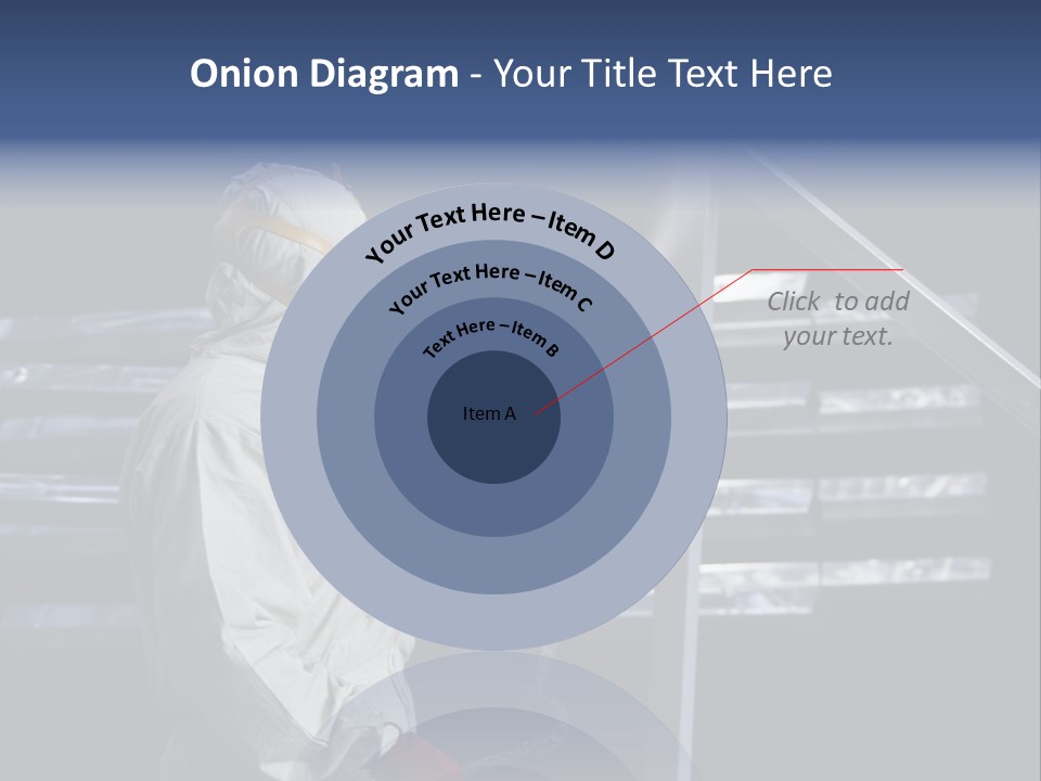 Workwear Worker Gun PowerPoint Template