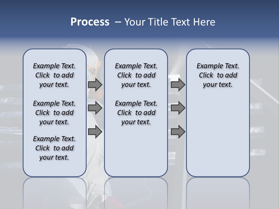 Workwear Worker Gun PowerPoint Template