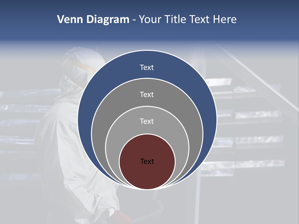 Workwear Worker Gun PowerPoint Template