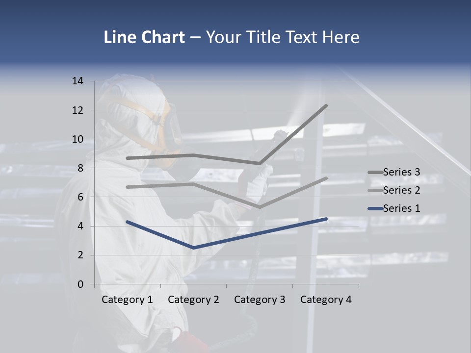 Workwear Worker Gun PowerPoint Template