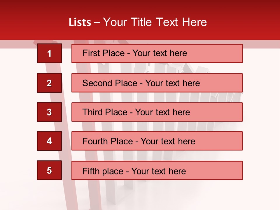 Estate Rendering Rating PowerPoint Template