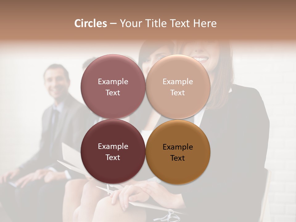 Team Leader Businessman Occupation PowerPoint Template