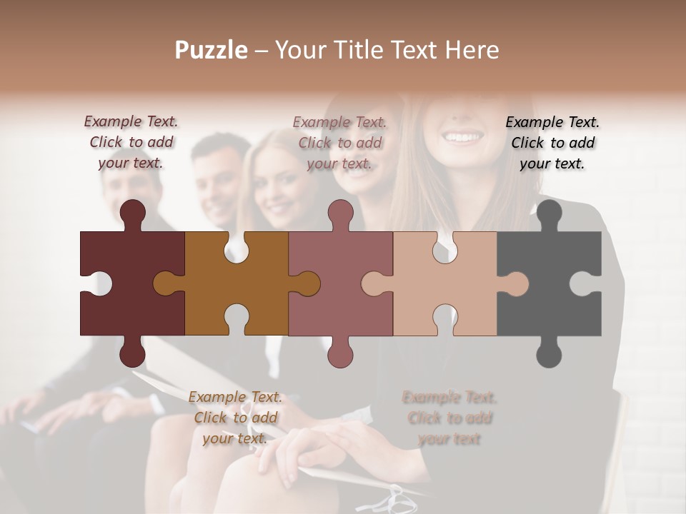 Team Leader Businessman Occupation PowerPoint Template