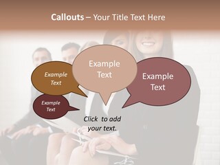 Team Leader Businessman Occupation PowerPoint Template
