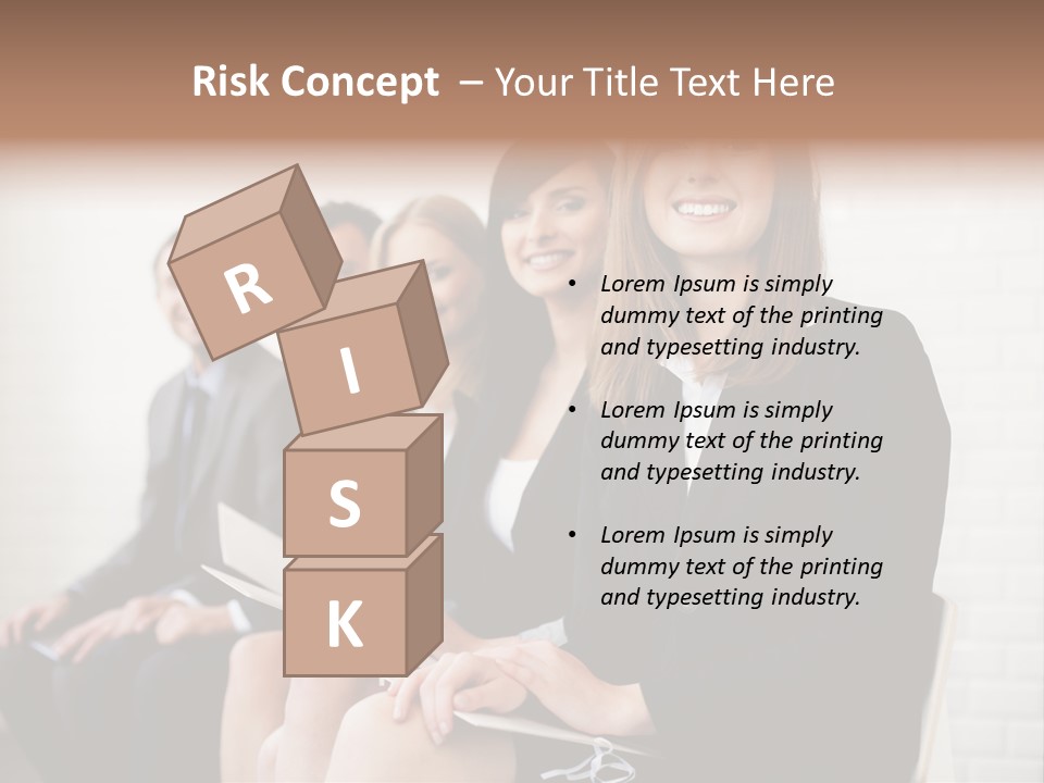 Team Leader Businessman Occupation PowerPoint Template