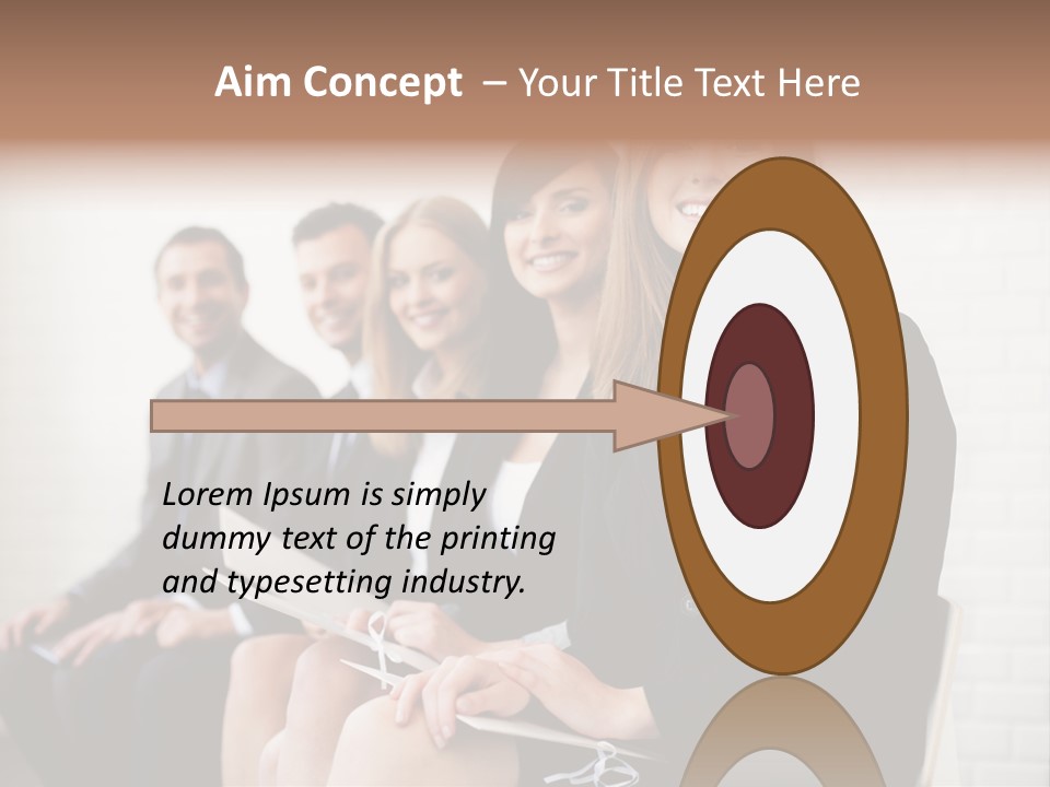 Team Leader Businessman Occupation PowerPoint Template