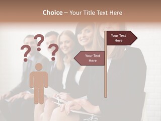 Team Leader Businessman Occupation PowerPoint Template