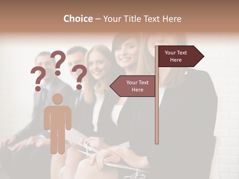 Team Leader Businessman Occupation PowerPoint Template