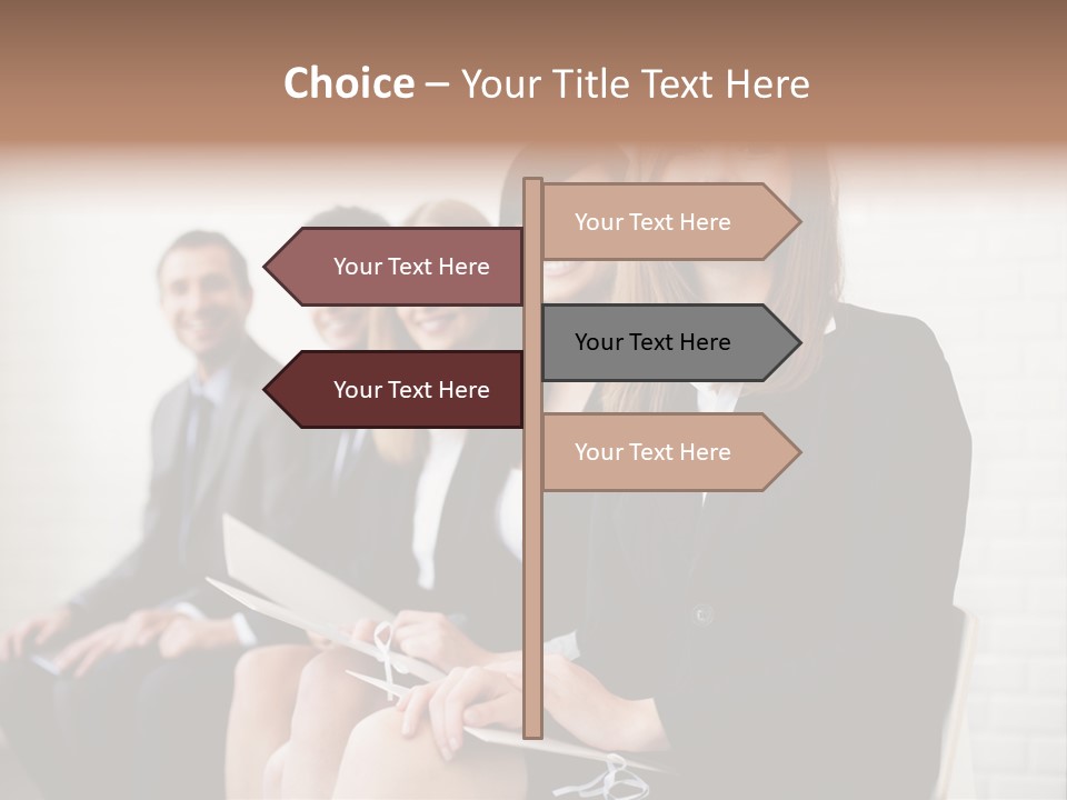 Team Leader Businessman Occupation PowerPoint Template