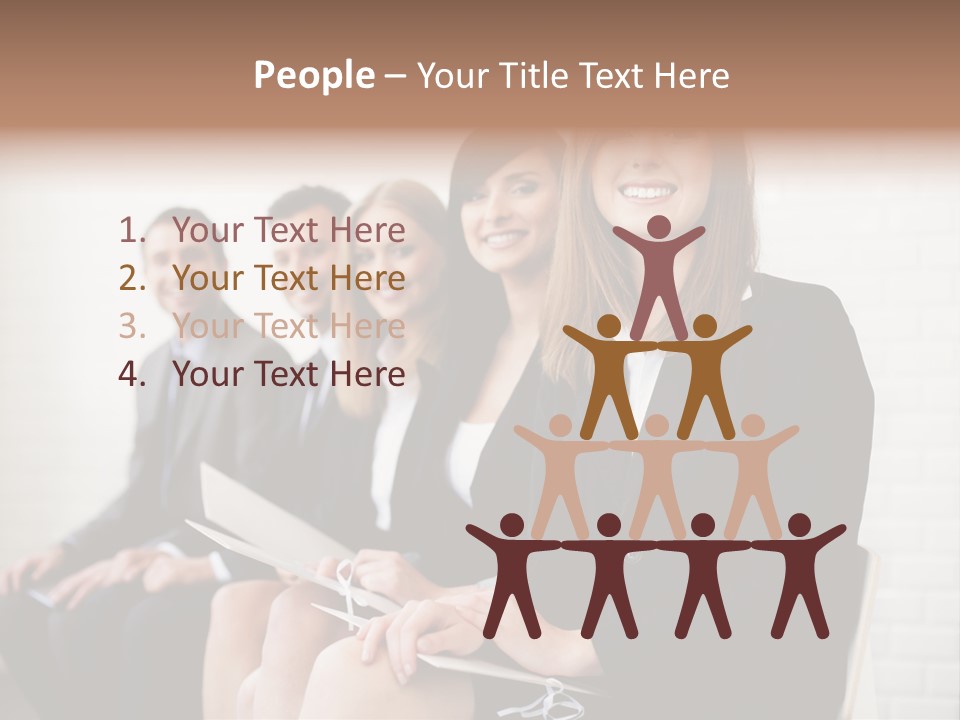 Team Leader Businessman Occupation PowerPoint Template