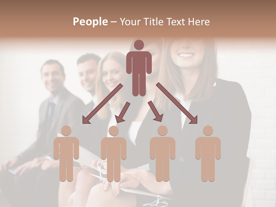 Team Leader Businessman Occupation PowerPoint Template